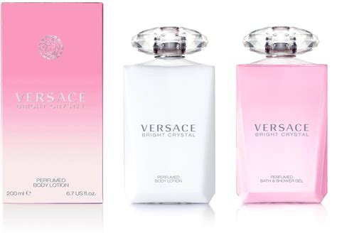 Versace crystal body lotion